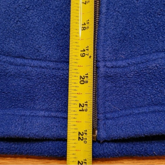The North Face Hooded Blue Full Zip Womens Fleece Jacket, Size Small - Picture 11 of 12